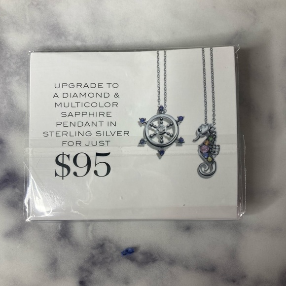 Effy Silver Ship Wheel Necklace - Picture 4 of 4